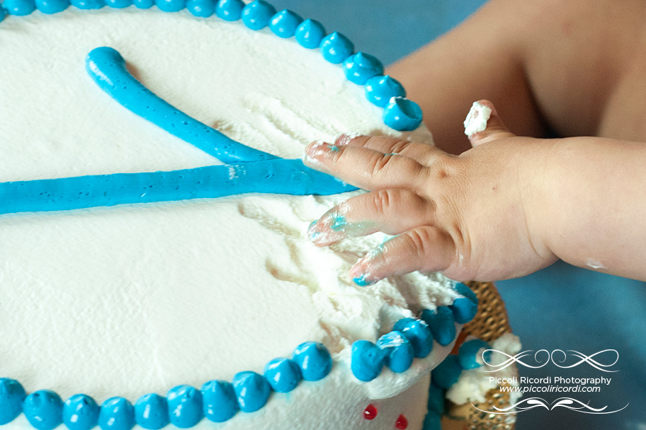 Fotografo Primo Compleanno | Cake Smash Milano | Bambino Torta Compleanno