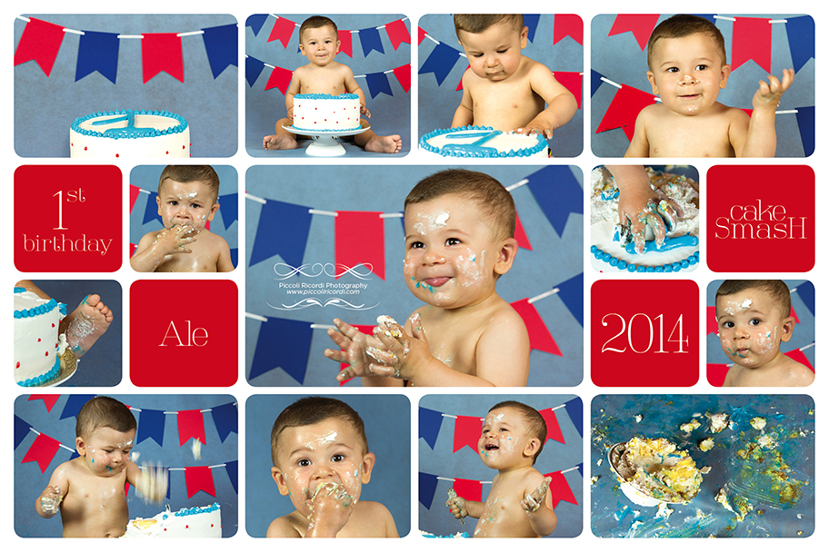 Fotografo Bambini Milano | Cake Smash | Primo Compleanno
