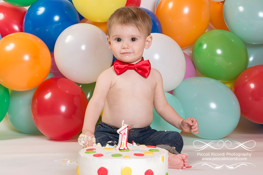 Servizio Distruggi La torta Milano | Torta distrutta primo compleanno | Fotografo Bambini Milano Cake Smash