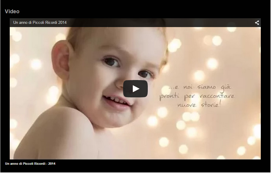 Preview Video Un Anno di Piccoli Ricordi 2014